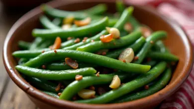 pikantní zelené fazolky recept - Jak na pikantní zelené fazolky - recept krok za krokem