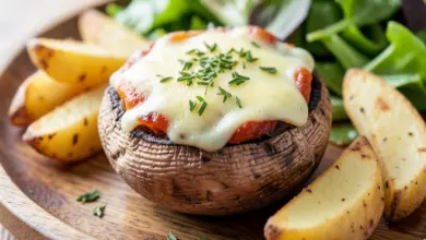 zapečené žampiony recept na přípravu - Jak připravit zapečené žampiony: recept a postup krok za krokem