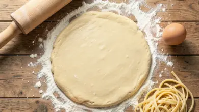 Domací nudle recept a příprava - ilustrační foto