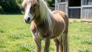 Shetlandský pony péče a chov plemene - ilustrační foto