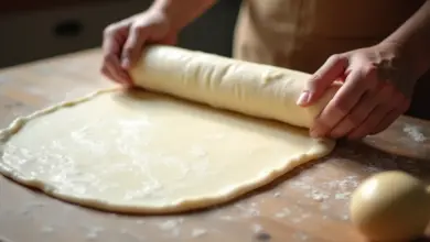 Tvarohové těsto na štrúdl bez tuku krok za krokem