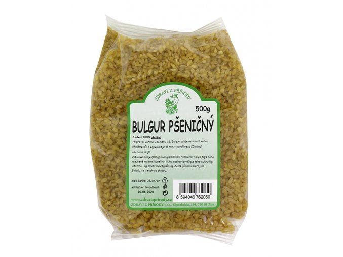 Bulghur pšeničný v sáčku 500g, Zdraví z přírody