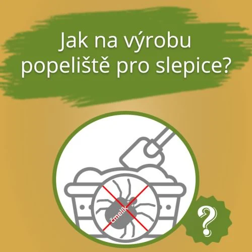 Jak vyrobit popeliště pro slepice s obrázkem.