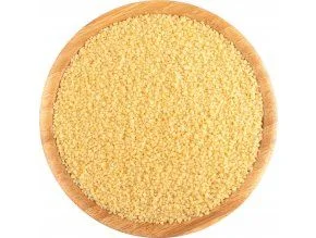 Sušený bulgur v dřevěném misku