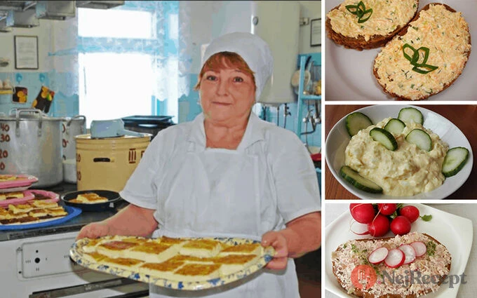 Rybičková pomazánka na chlebíčcích s okurkami a ředkvičkami